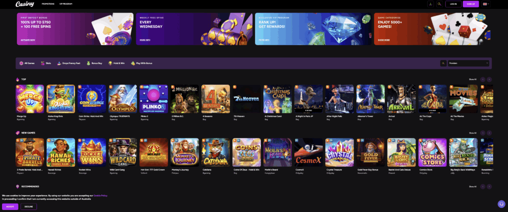 Casiny Casino An In-Depth Look at the Premier Gaming Destination